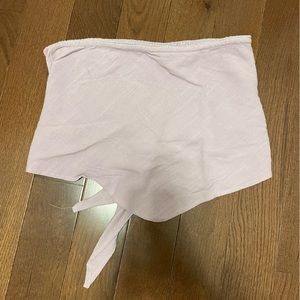 bandanna tube top light purple